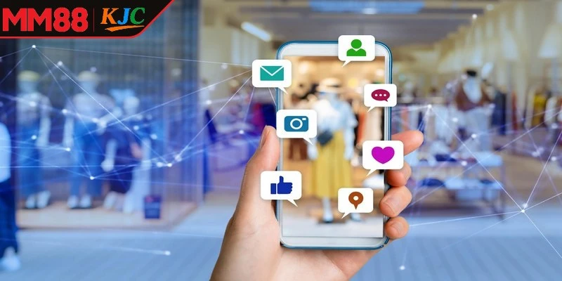 Nền tảng hỗ trợ liên hệ thông qua các mạng xã hội phổ biến